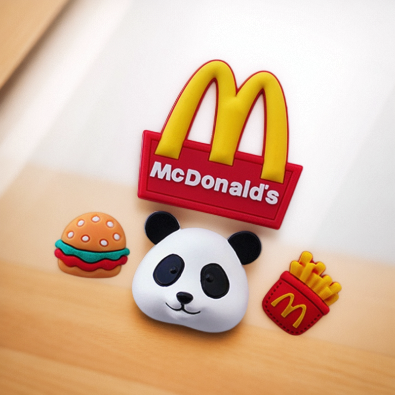 熊猫安安3d立体汽车车贴