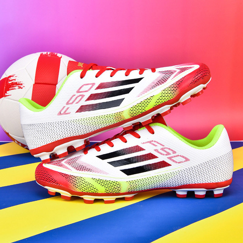 奥莱专柜C罗刺客足球鞋2025新款长钉低帮男女款学生透气运动训练