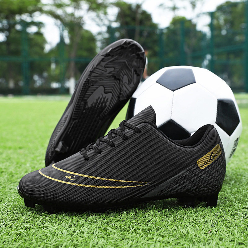 C罗刺客足球鞋新款长钉男成人专业碎钉训练儿童球鞋低帮青少年运