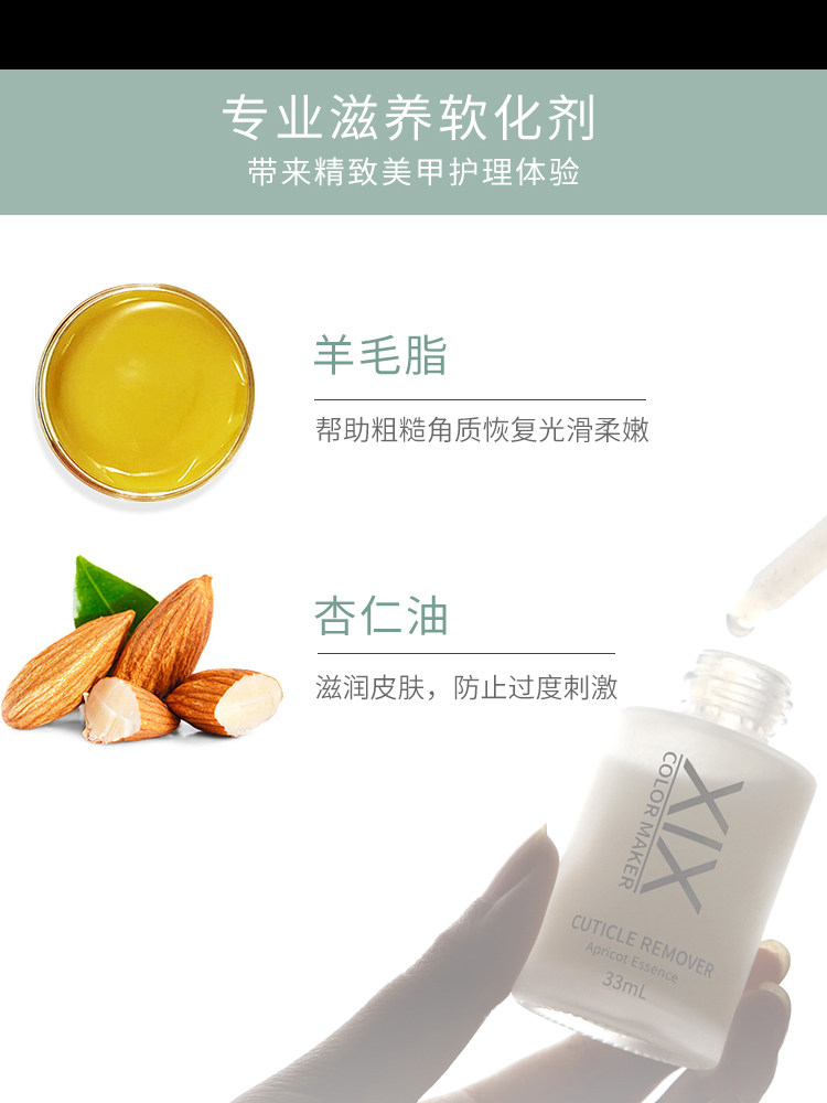 XIX 3-Piece Professional Cuticle Softener and Tool Kit - Product image 2