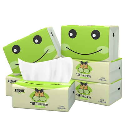好享用木浆24包整箱家庭装抽纸