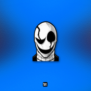 EONE反光车贴Undertale隐藏人物WD Gaster室内外个性装饰防水贴纸