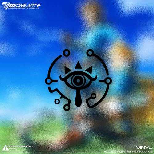 Zelda塞尔达传说logo镂空贴贴纸