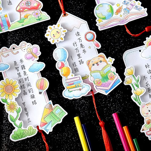 彩昶创意3d立体卡通动物书签