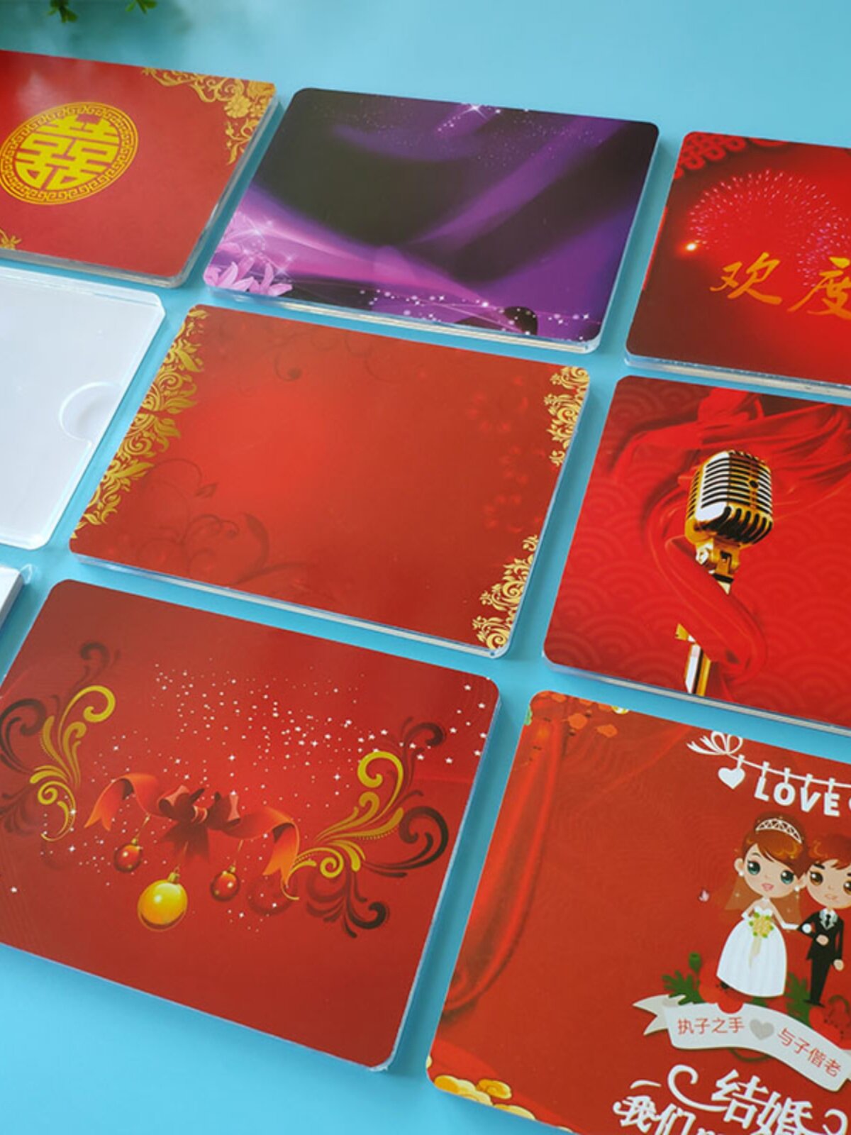 主持人手卡台词卡可插卡亚克力高档提词台词夹提示卡定制辩论定赛