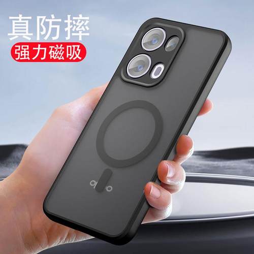 opporeno13手机壳新款透明磨砂