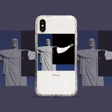 个性文艺iPhoneXSmax手机壳防摔软壳苹果8plus外壳iphoneXR套xs 7