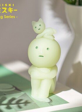 角落君SMISKI起居室系列日本夜光潮玩盲盒摆件呆萌治愈精灵公仔