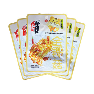 虎将香辣金针菇26g袋装 四川特产麻辣红油味菌类蘑菇开袋即食下饭