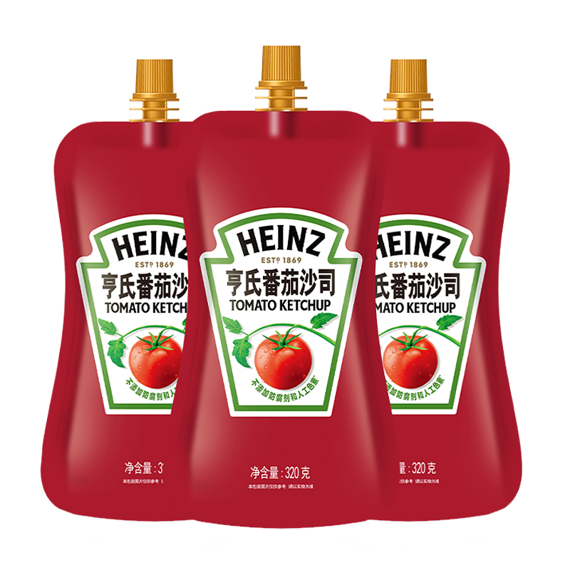 亨氏番茄沙司挤挤装番茄酱