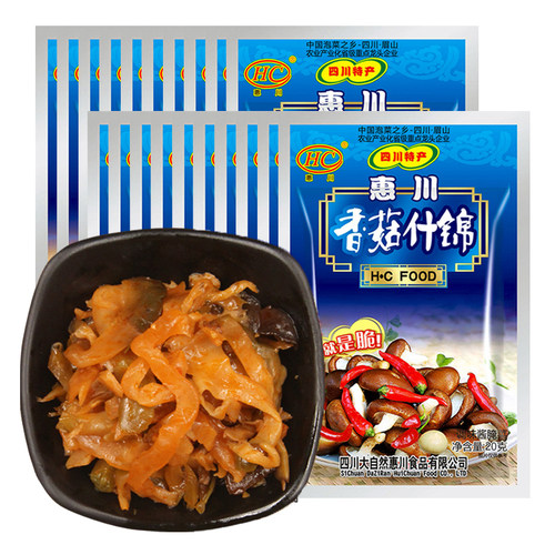惠川麻辣什锦早餐袋装榨菜