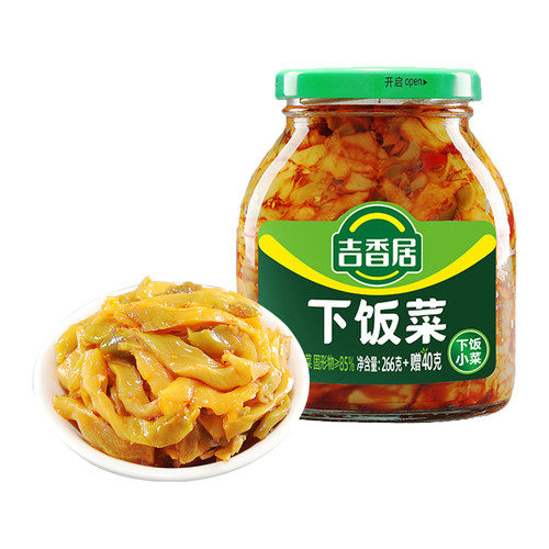 吉香居下饭菜瓶装四川榨菜