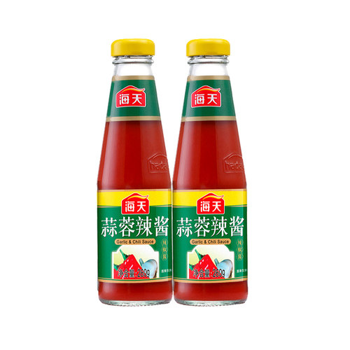 海天蒜蓉辣酱蒜香味浓辣味十足