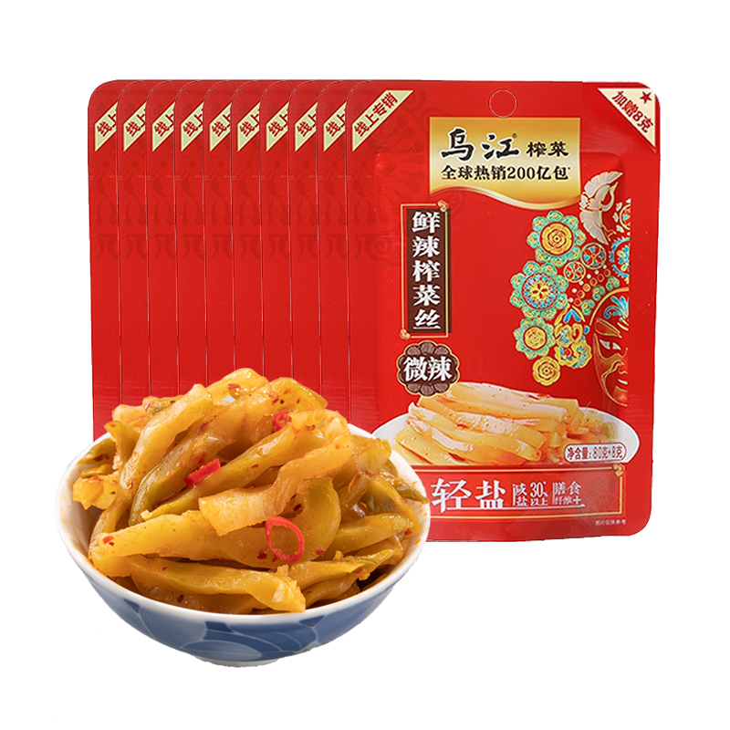 乌江榨菜微辣榨菜丝下饭小菜