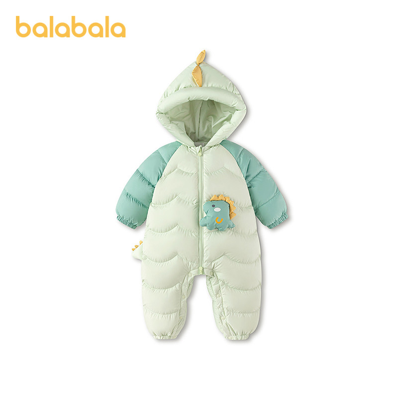 巴拉巴拉balaOne羽绒服插肩袖型