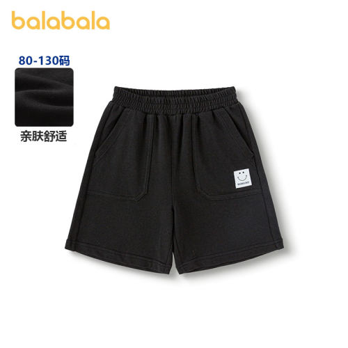 巴拉巴拉中裤男童纯棉休闲裤薄款