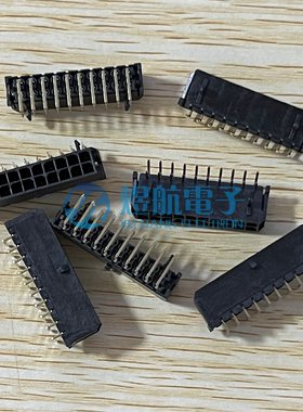 一个起售 molex连接器 43045-2000 430452000 20PIN针座 原装现货