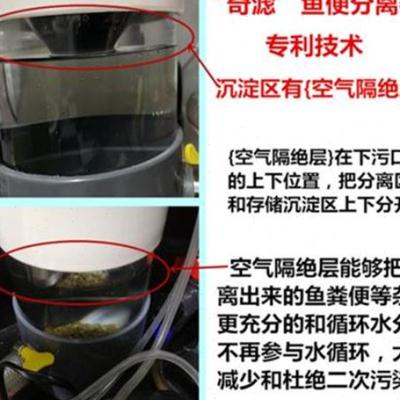 奇滤鱼便分离器鱼马桶鱼缸粪便收集器底滤下过滤外置鱼粪沉淀仓