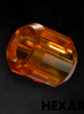 Hexard Pathogen PEI夜光管刀坠 伞绳坠 手电坠 EDC挂扣尾绳扣