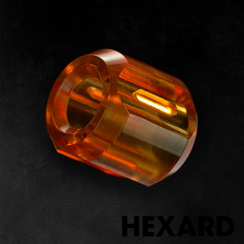 Hexard Pathogen PEI夜光管刀坠 伞绳坠 手电坠 EDC挂扣尾绳扣