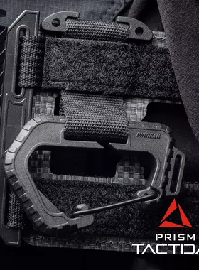 PSIGEAR 快挂D扣Molle固定带 多功能挂扣配件 户外战术装具扣配件