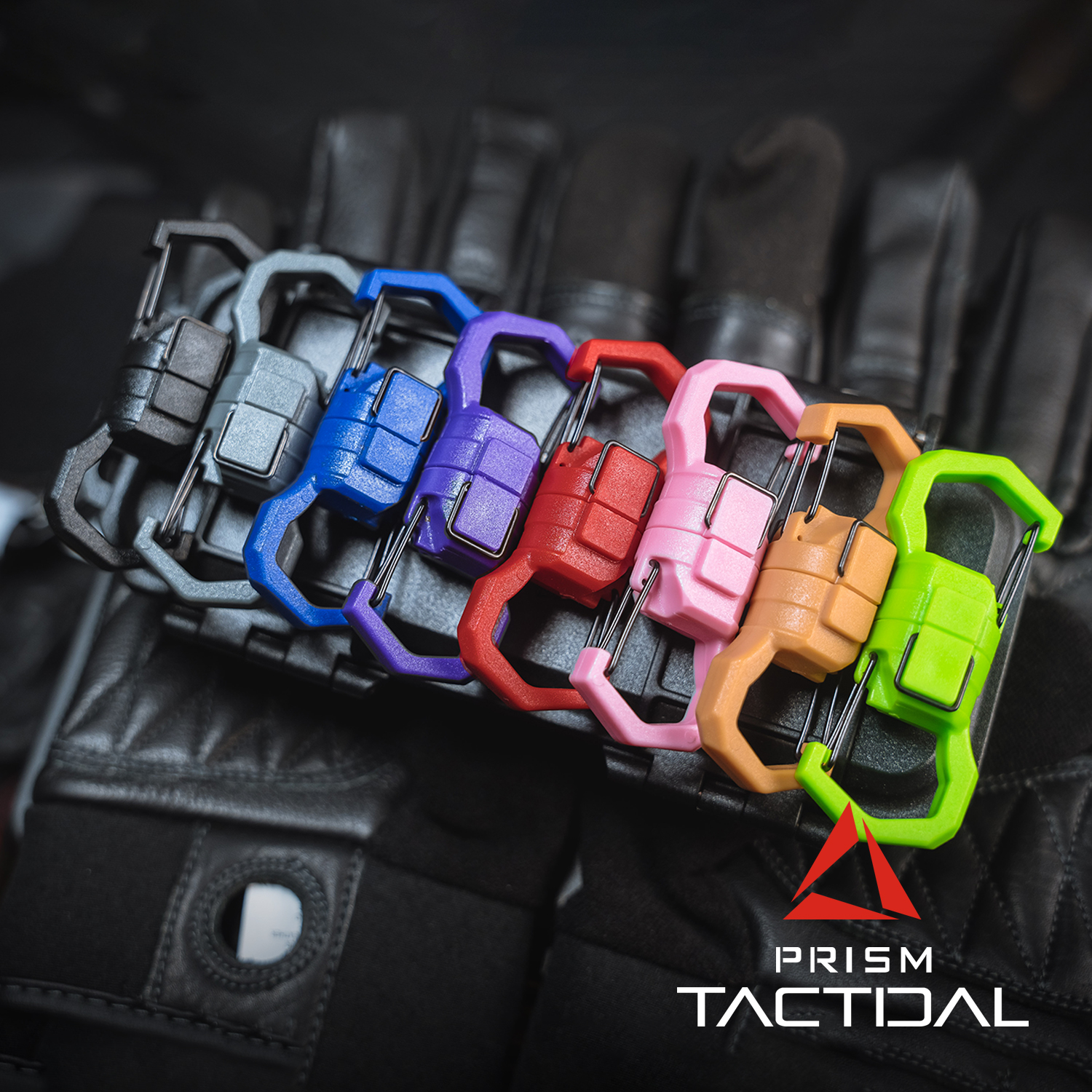 磁吸S扣D环挂钩钥匙扣路亚挂件