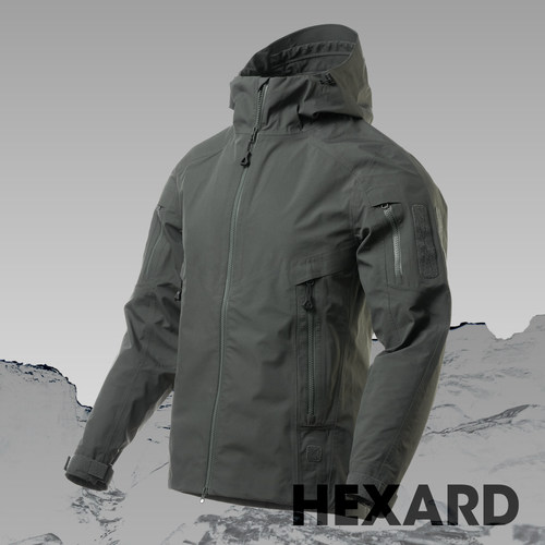 HEXARD硬仗冲锋衣户外战术硬壳