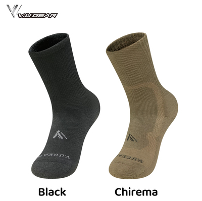 VU美丽诺羊毛袜运动袜减震耐磨