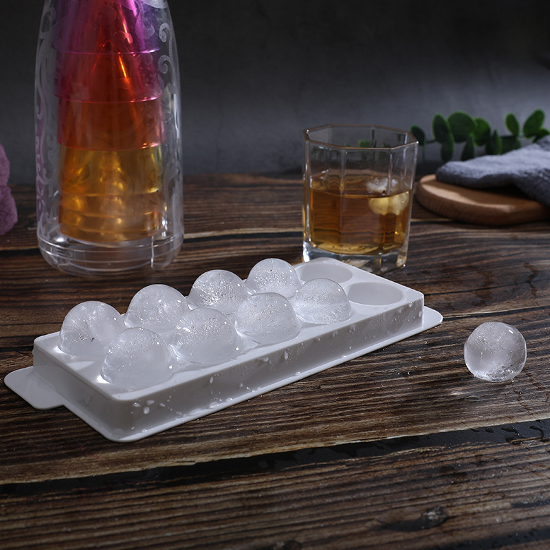 日本进口KOKUBO塑料冰球模具夏天加冰制冰圆形3个球 10个球冰模