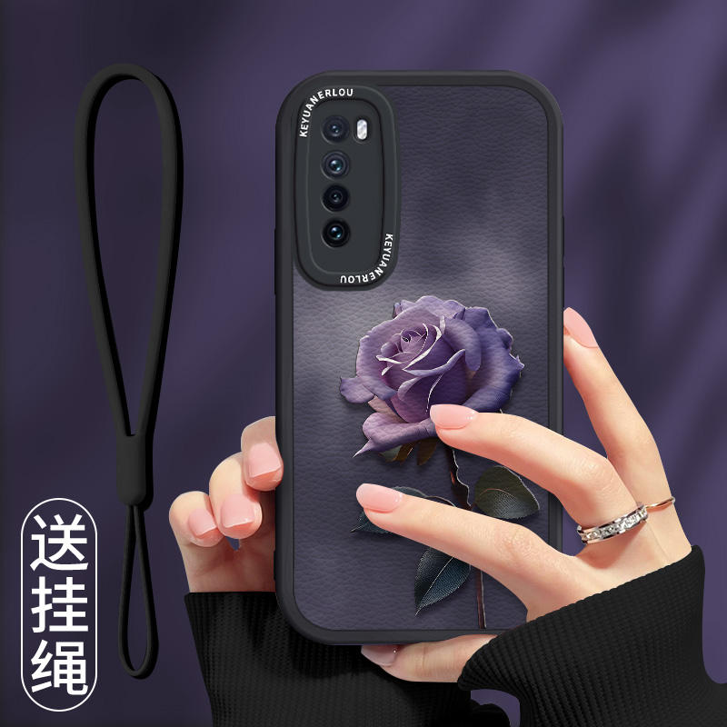 雾色玫瑰适用华为nova10壳