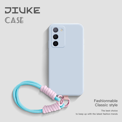 适用于OPPOA55s硅胶壳送编织挂绳