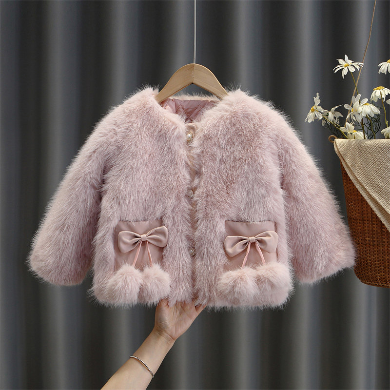 女童洋气皮草外套秋冬季2024新款公主名媛风时髦毛毛衣小香风上衣,童装/婴儿装/亲子装,皮草/仿皮草,淘宝优惠券,粉丝福利购,淘宝优惠卷