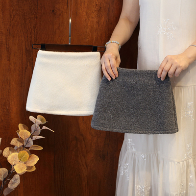 女童半身裙秋冬装款儿童洋气包臀裙女孩a字裙毛毛公主短裙防走光