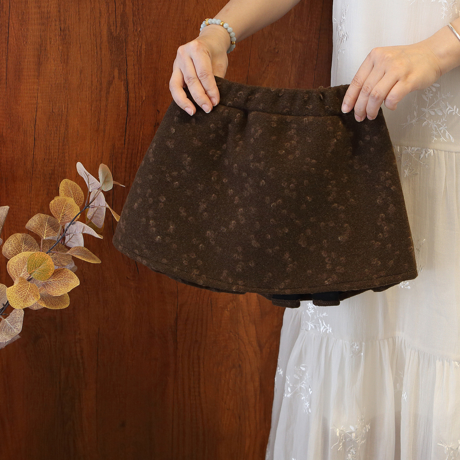 女童半身裙秋冬装2025新款儿童洋气加绒保暖短裙宝宝百搭A字裙子