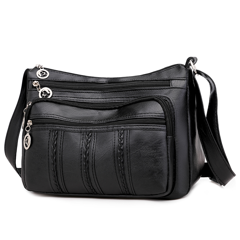 中老年人女包包2020新款大容量单肩斜挎包女士背包中年妈妈软皮包