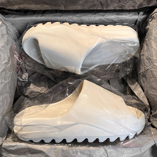 廣椰子拖鞋 2025新款 YEEZY夏季 厚底男女款 外穿沙灘運(yùn)動一字涼拖