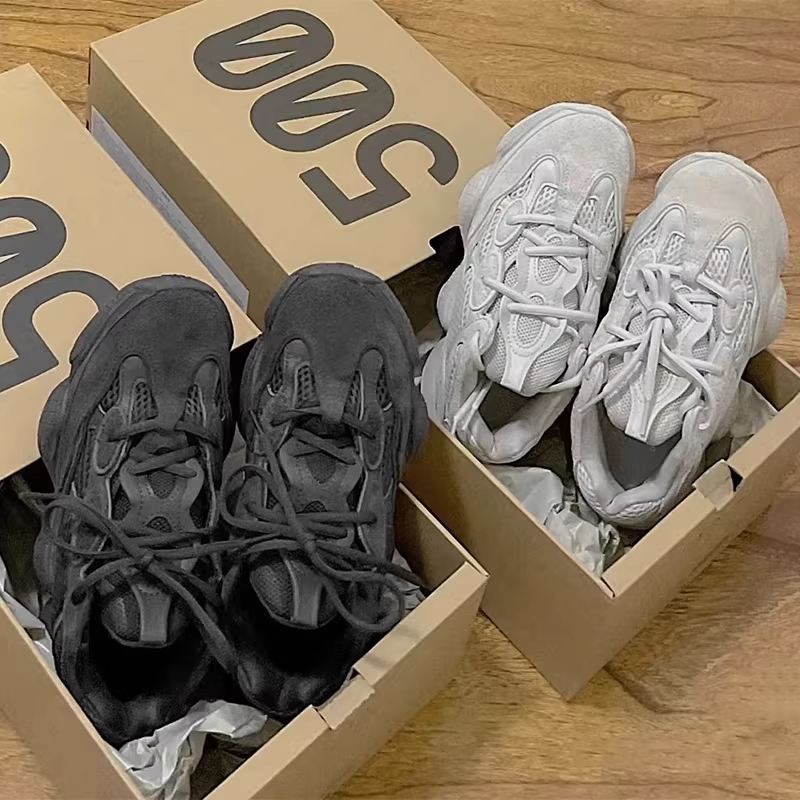 广椰子500黑武士老爹鞋男女鞋2026春季新款厚底增高运动休闲鞋子