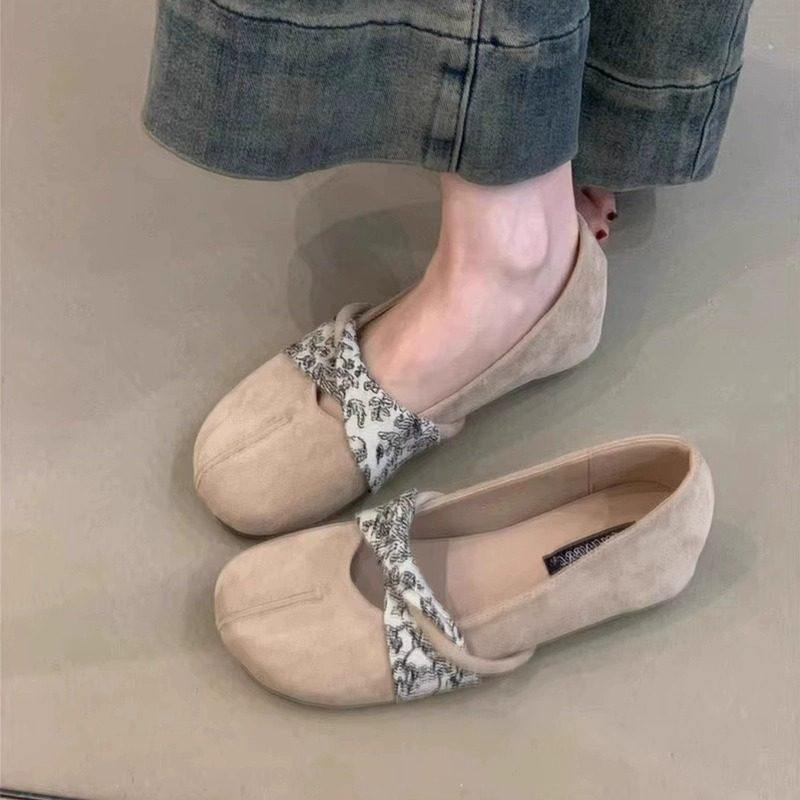 【高品质】羊皮版法式复古玛丽珍鞋女2026新款软底交叉丝带单鞋,女鞋,玛丽珍鞋,淘宝优惠券,粉丝福利购,淘宝优惠卷