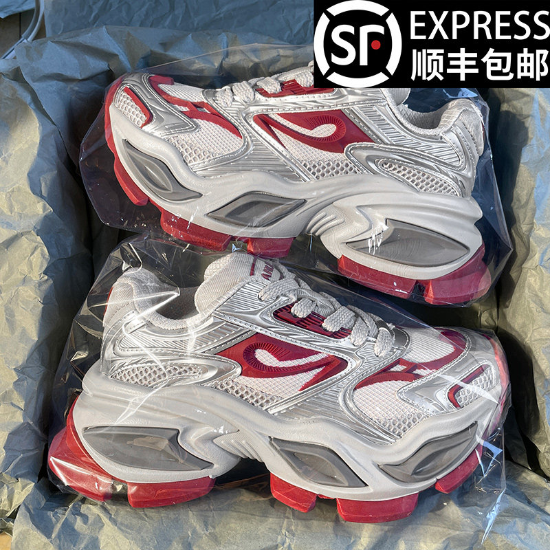 异瞳猫眼老爹鞋机甲风男女情侣增高2026新款春季厚底运动休闲男鞋