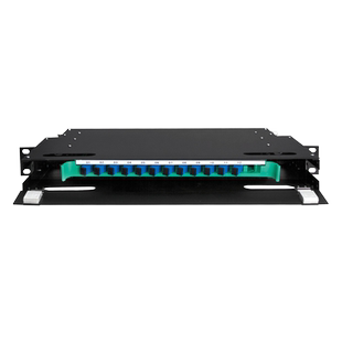 华杰恒讯定制 12口光纤配线架ODF架ODF盘满配空箱12芯SC方口FC圆口12/24芯LC小方口单模多模ODF加厚