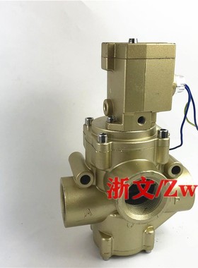 二位三通截止阀K23JD-32W DN32 K23JD-40W 50W-HT-R-L电磁阀换向