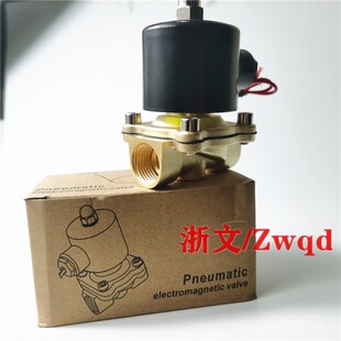 管道疏水电磁阀2W160-15 2W-200-20 2W250-25常闭二通气阀油阀