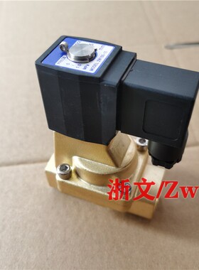 电磁阀2W150-15 10 AC220V DC24V二通常闭铜体道道疏水阀气阀油阀