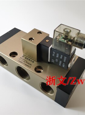 电控换向阀Q25DCV-25电磁阀Q25DCV(II)-L25推二位五通G1寸