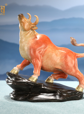 北将黄铜桌面摆件客厅送礼品家居