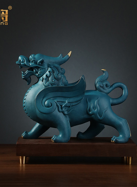 北将全铜招财貔貅摆件客厅办公室