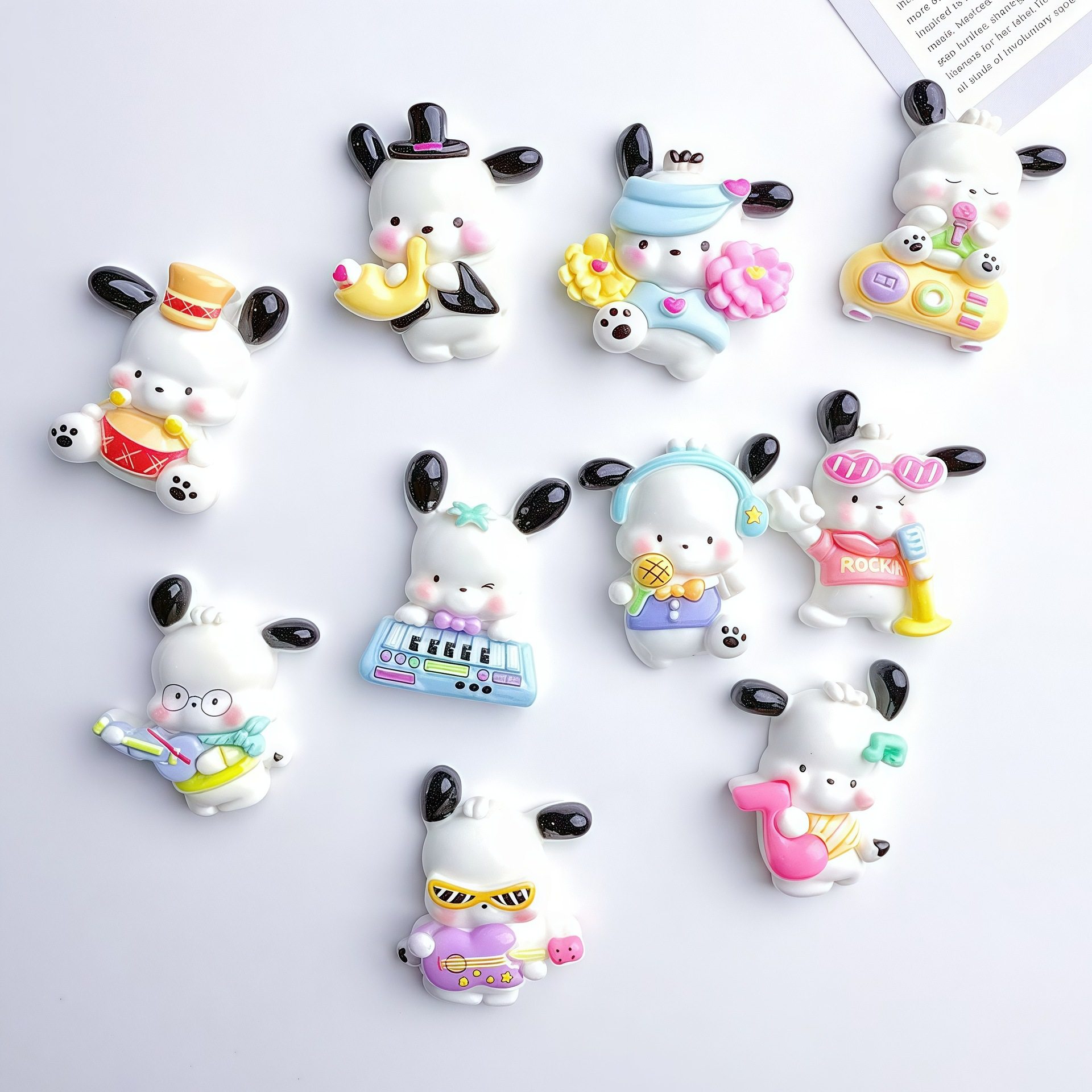 卡通diy树脂配件饰品音乐三丽鸥帕恰狗奶油胶发夹手机壳鞋扣配饰1,饰品/流行首饰/时尚饰品新,其他DIY饰品配件,淘宝优惠券,粉丝福利购,淘宝优惠卷