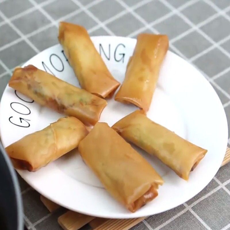 春卷皮4包100张 家用薄饼皮春饼油炸点心速食烘焙原料米纸卷饼皮