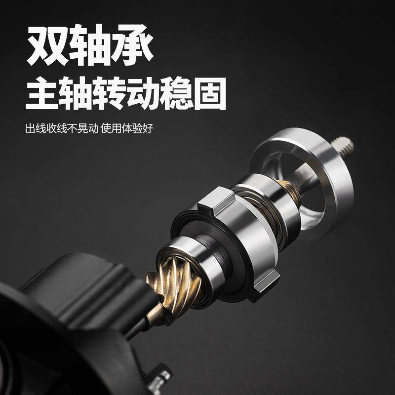 新款直销金属渔轮纺车轮渔线轮鱼线轮海杆轮锚鱼轮远投轮鱼轮渔具