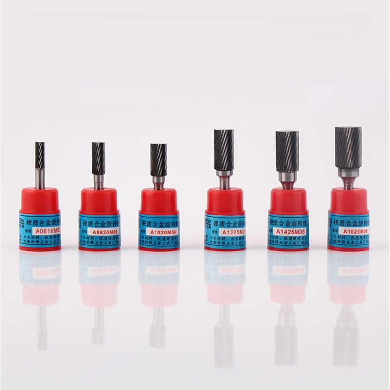 新款直销硬质合金旋转锉钨钢磨头钨钢滚磨刀金属打磨头圆柱形A06A
